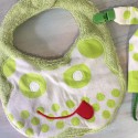 bavoir grenouille