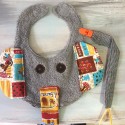 bavoir éléphant