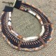 collier tissu ethnique